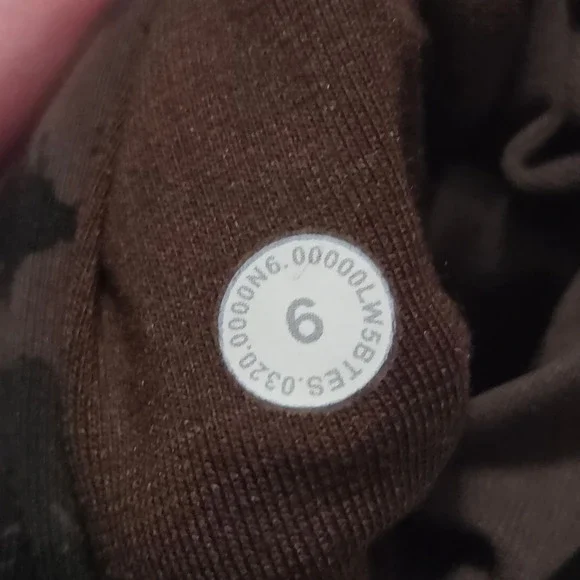 Lululemon Women 6 Wunder Under High-Rise Tight 28" Full-On Luxtreme Camo Brown - Picture 5 of 6